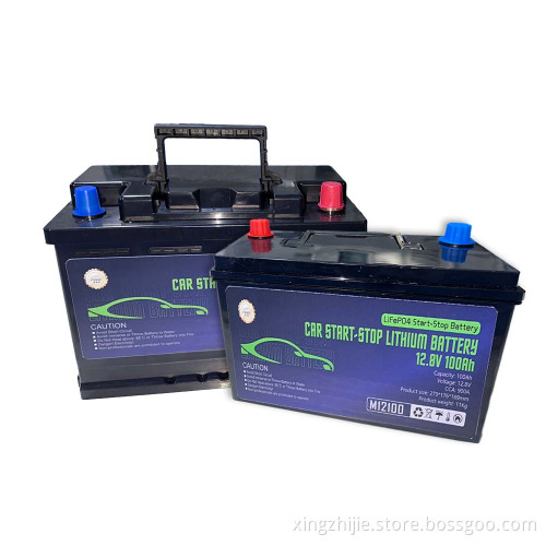 Deep Cycle Auto Starter Battery 12V - 45Ah to 135Ah LiFePO4 Lithium Car Start-Stop Battery